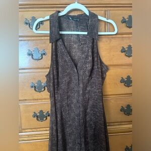 Croc Skin Maxi Dress